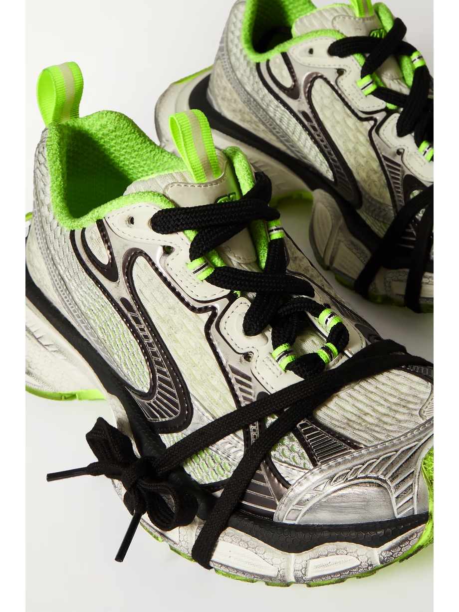 3XL distressed mesh and rubber sneakers 3XL distressed mesh and rubber sneakers
