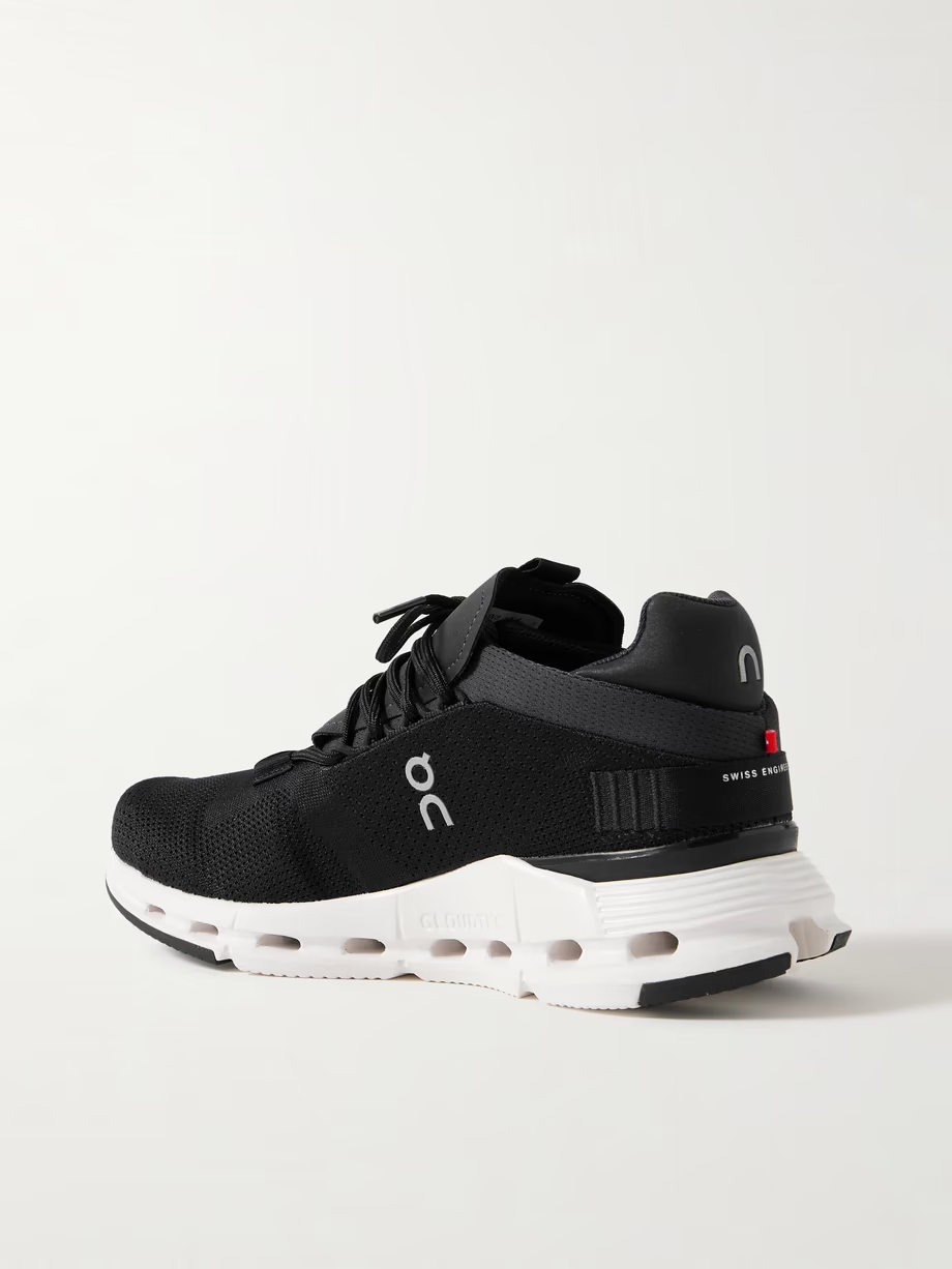 Cloudnova felt-trimmed mesh sneakers Cloudnova felt-trimmed mesh sneakers
