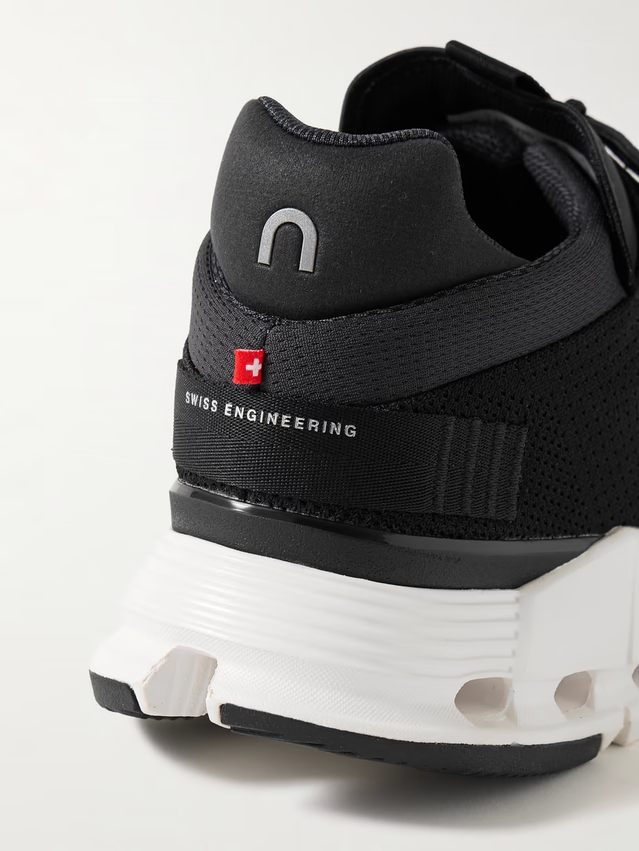 Cloudnova felt-trimmed mesh sneakers Cloudnova felt-trimmed mesh sneakers