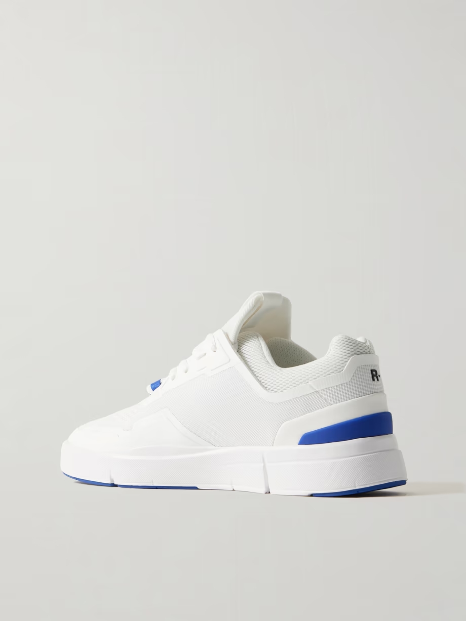 The Roger Spin rubber-trimmed layered mesh sneakers The Roger Spin rubber-trimmed layered mesh sneakers