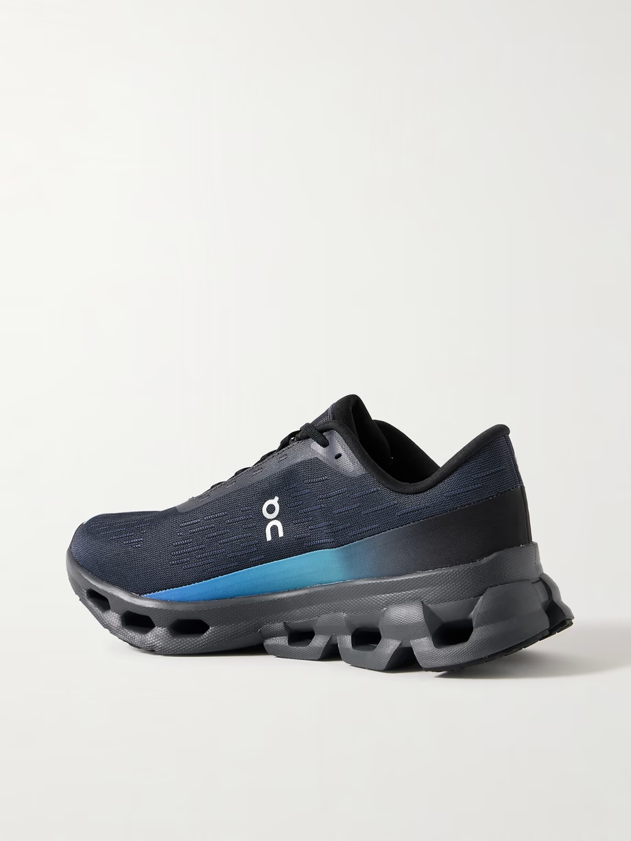 Cloudspark rubber-trimmed recycled-mesh sneakers Cloudspark rubber-trimmed recycled-mesh sneakers