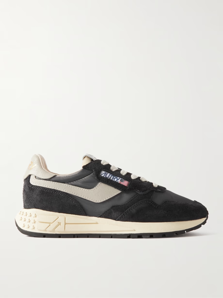 Reelwind Low suede and shell sneakers Reelwind Low suede and shell sneakers