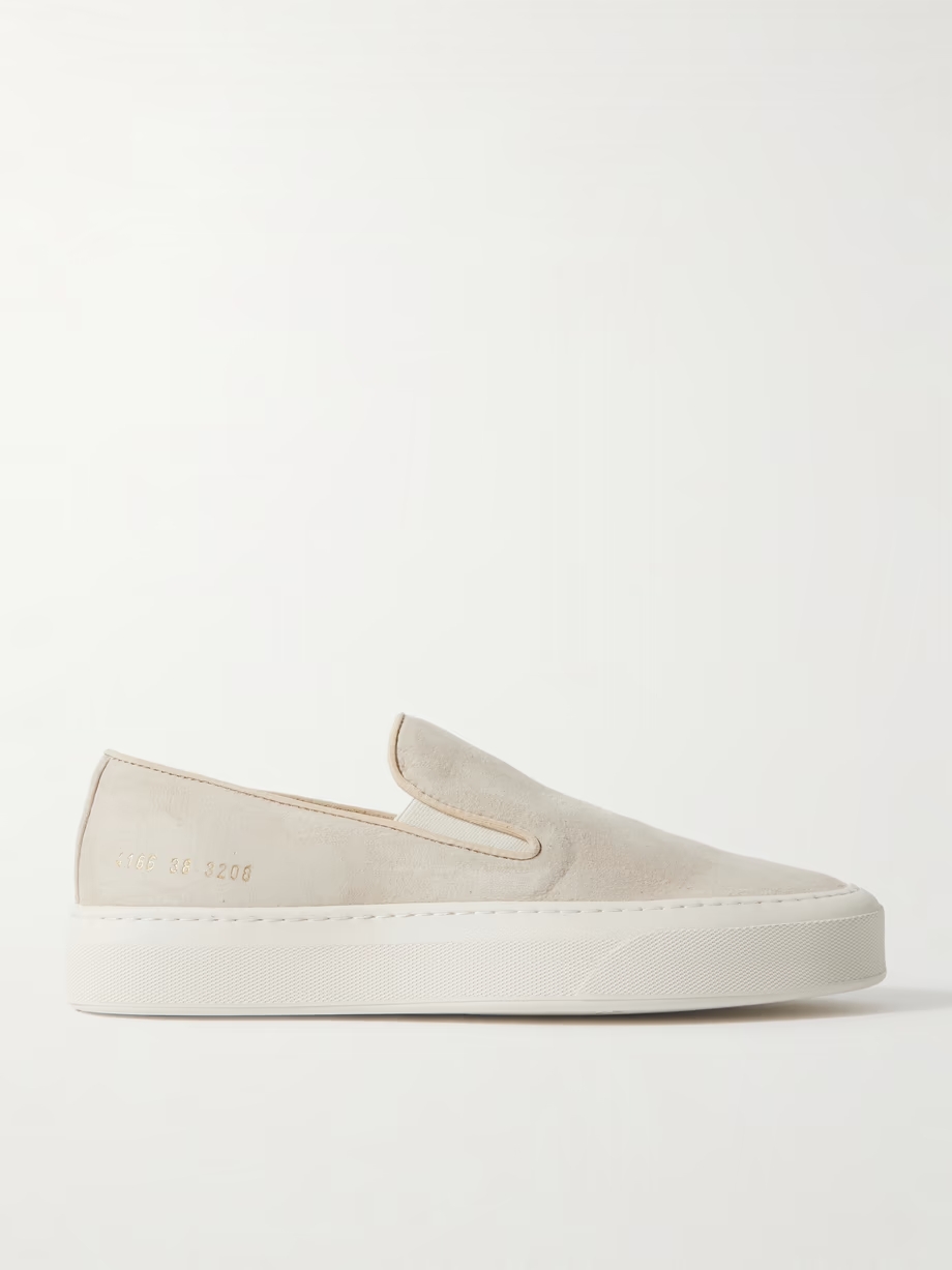 Suede slip-on sneakers Suede slip-on sneakers