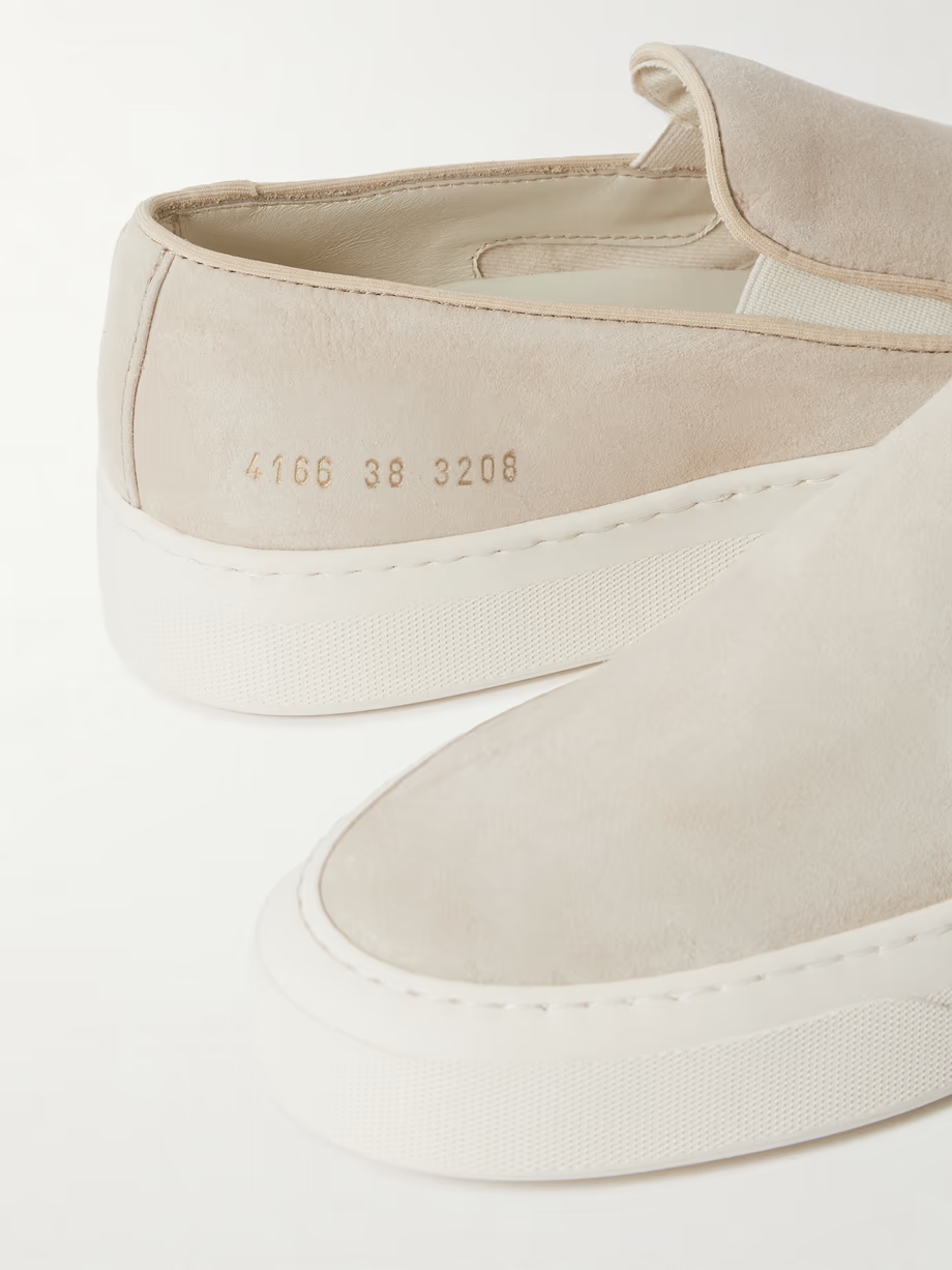 Suede slip-on sneakers Suede slip-on sneakers