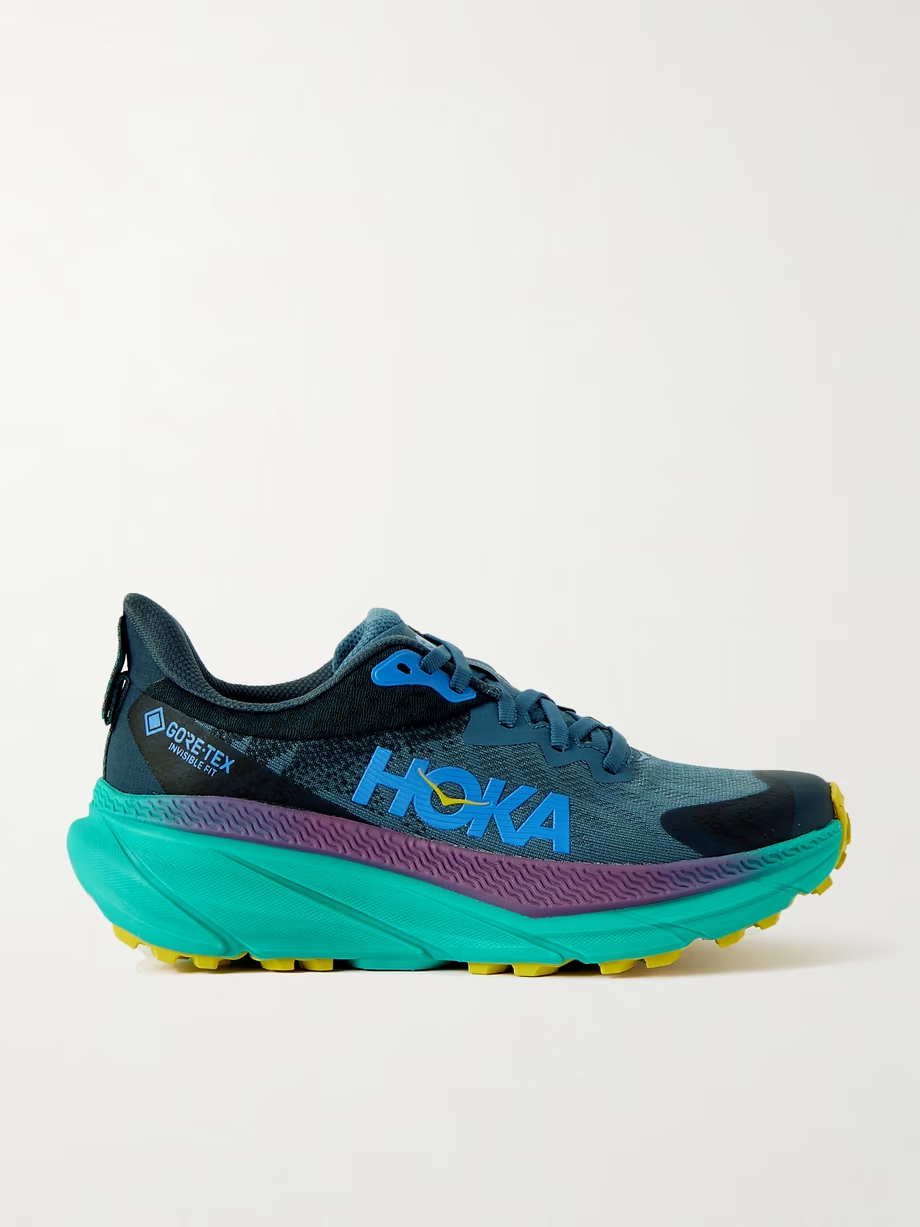 Challenger 7 rubber-trimmed mesh sneakers Challenger 7 rubber-trimmed mesh sneakers
