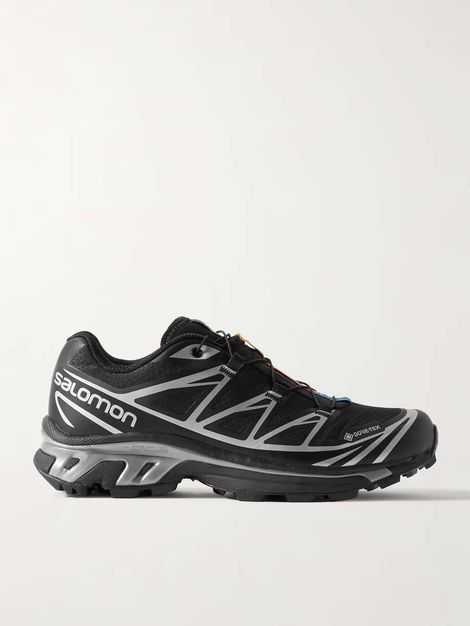 XT-6 GORE-TEX rubber-trimmed mesh sneakers XT-6 GORE-TEX rubber-trimmed mesh sneakers