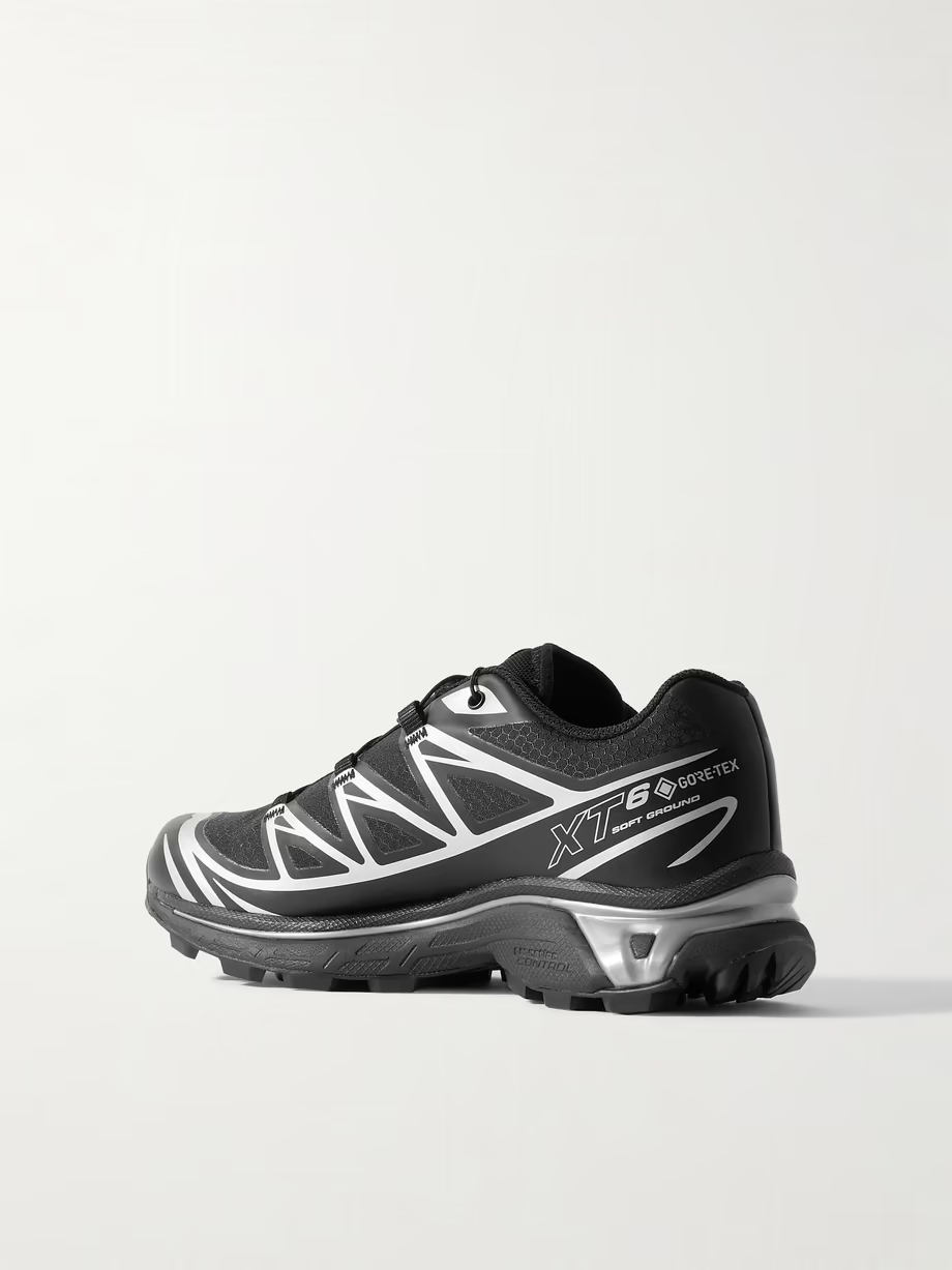 XT-6 GORE-TEX rubber-trimmed mesh sneakers XT-6 GORE-TEX rubber-trimmed mesh sneakers