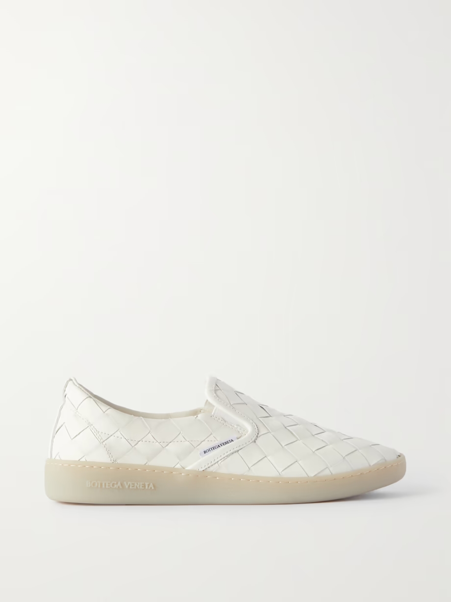 Intrecciato leather sneakers Intrecciato leather sneakers