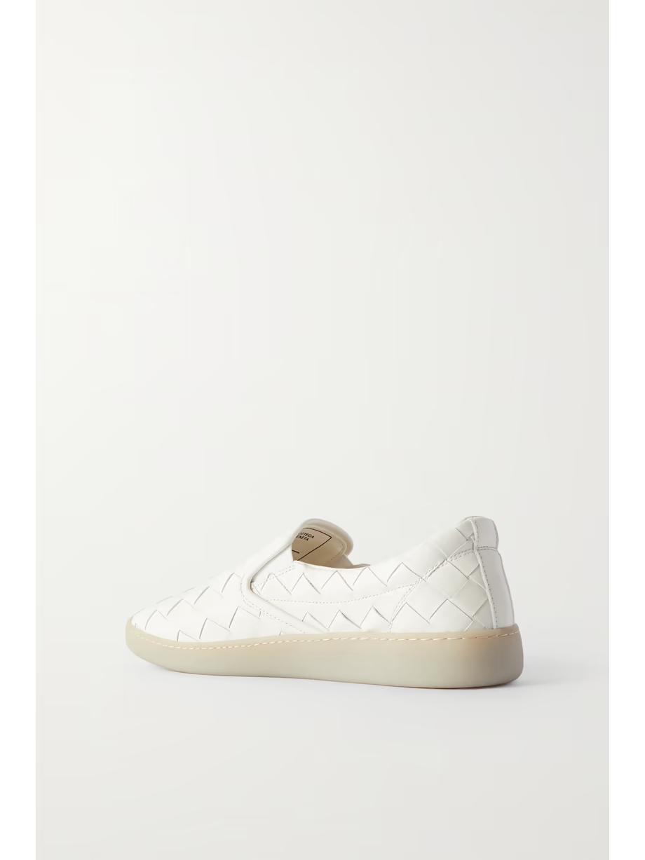 Intrecciato leather sneakers Intrecciato leather sneakers