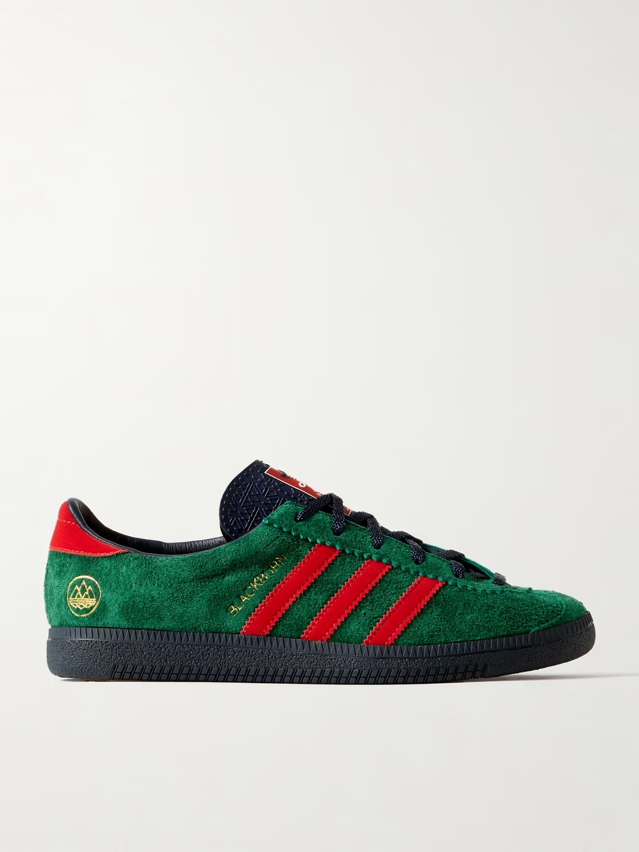 Blackburn SPZL rubber-trimmed suede sneakers Blackburn SPZL rubber-trimmed suede sneakers