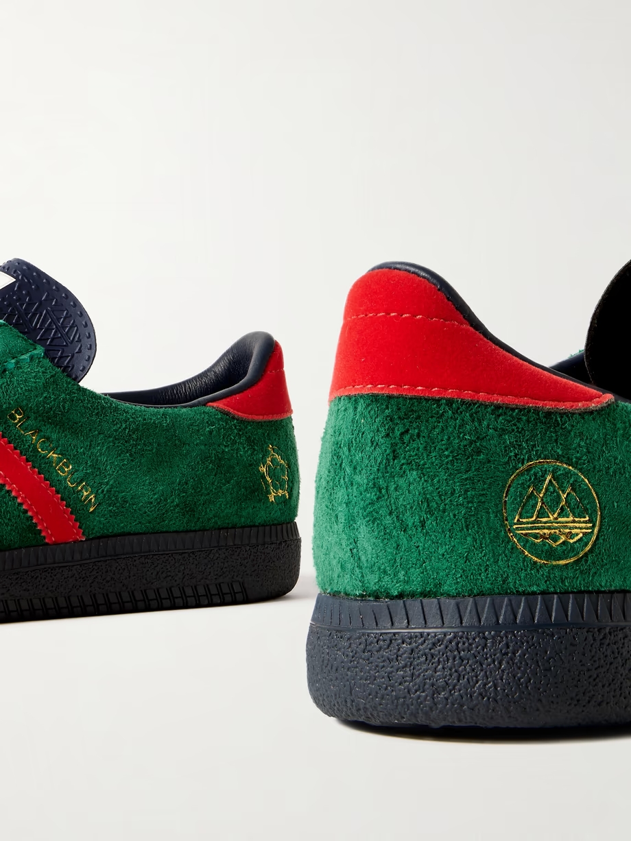 Blackburn SPZL rubber-trimmed suede sneakers Blackburn SPZL rubber-trimmed suede sneakers