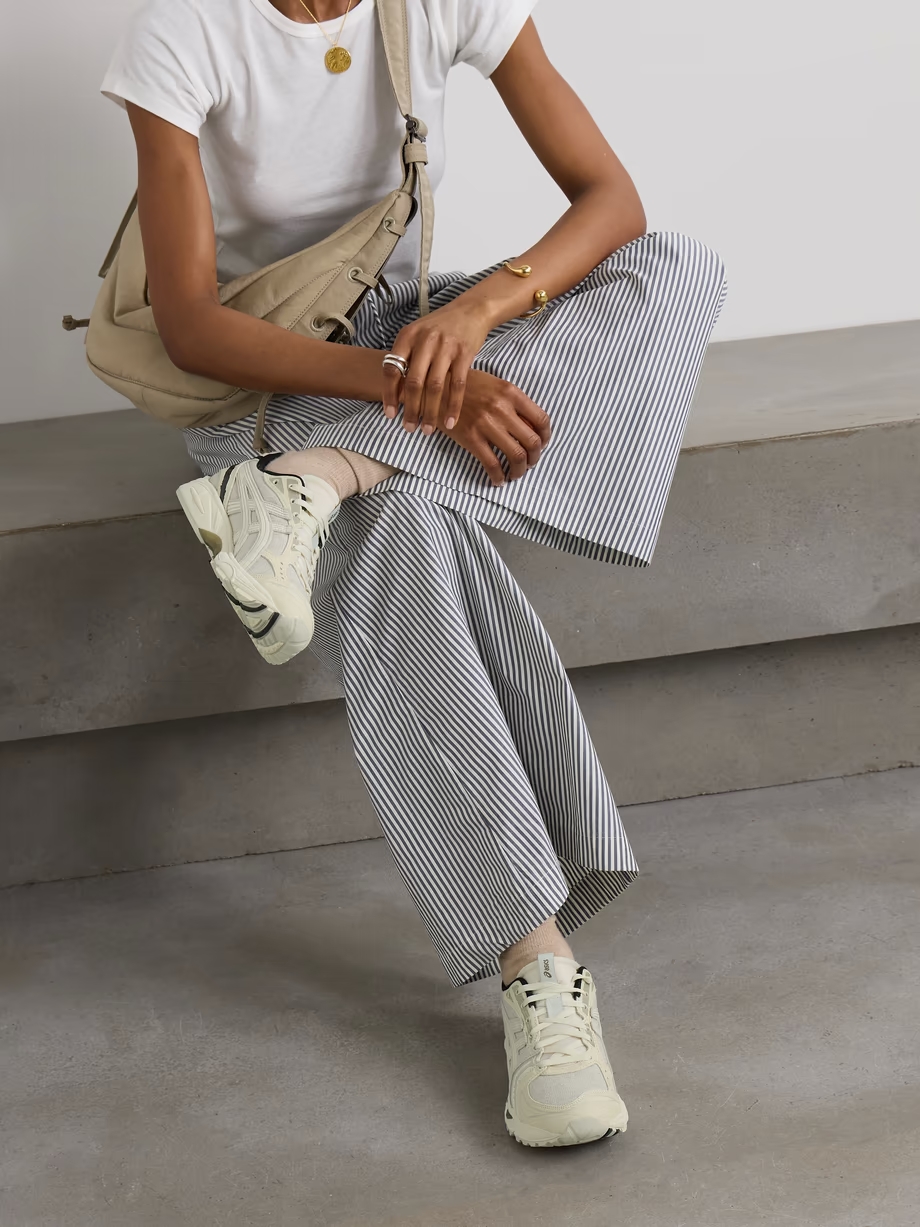 GEL-KAYANO 14 rubber-trimmed canvas and leather sneakers GEL-KAYANO 14 rubber-trimmed canvas and leather sneakers