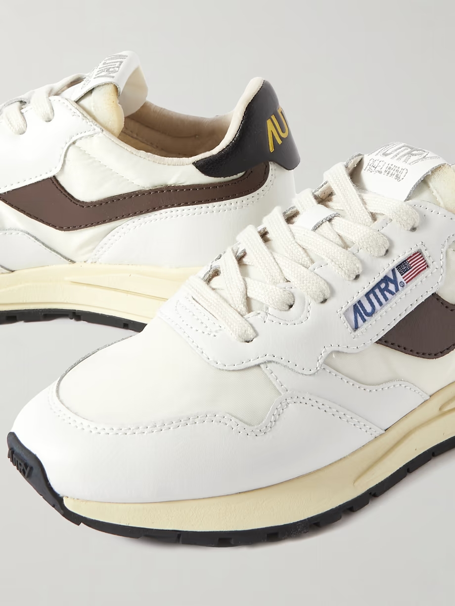 Reelwind Low leather and shell sneakers Reelwind Low leather and shell sneakers