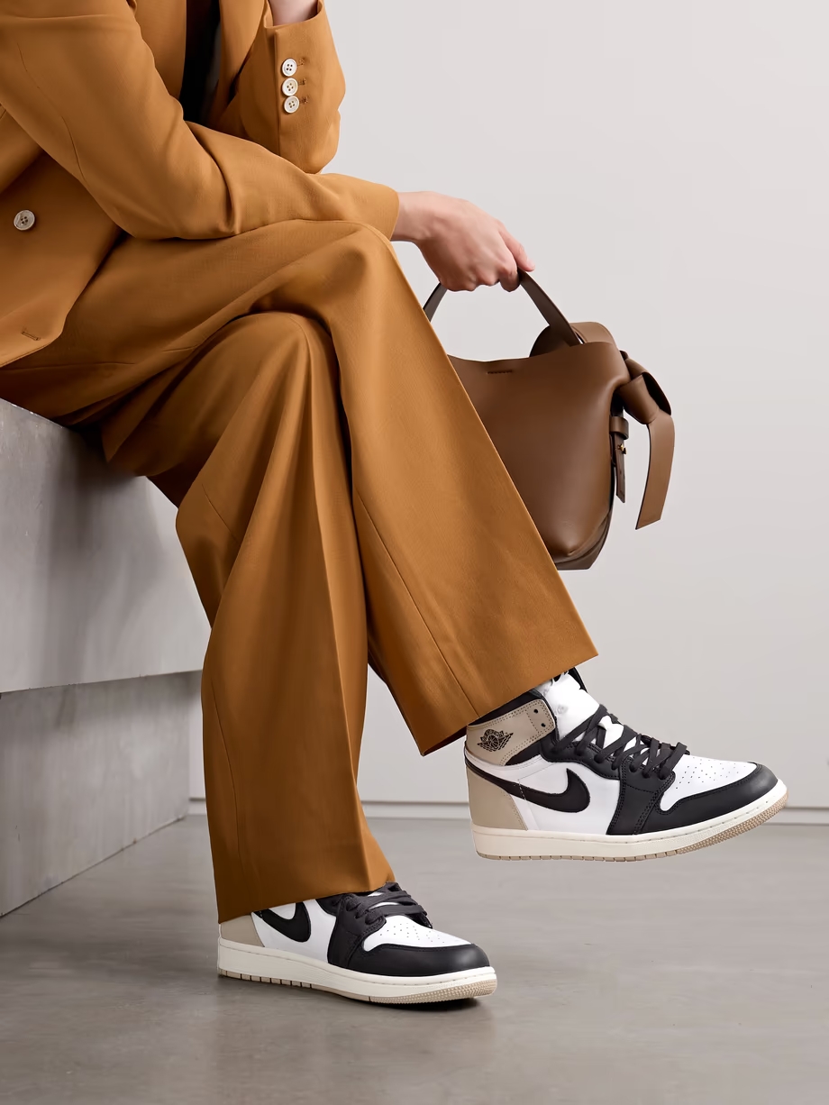 Air Jordan 1 Retro OG leather and nubuck high-top sneakers Air Jordan 1 Retro OG leather and nubuck high-top sneakers