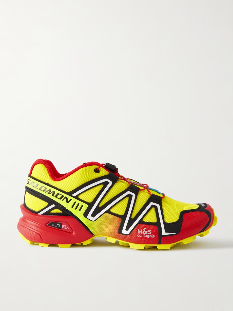 Speedcross 3 rubber and mesh-trimmed ripstop sneakers Speedcross 3 rubber and mesh-trimmed ripstop sneakers