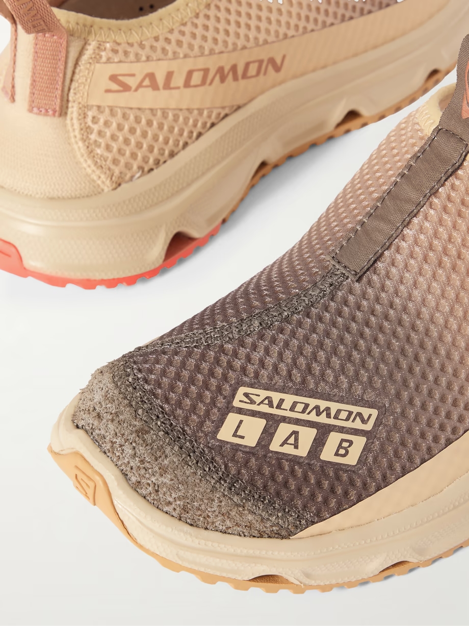Rx Moc 3.0 suede-trimmed mesh slip-on sneakers Rx Moc 3.0 suede-trimmed mesh slip-on sneakers