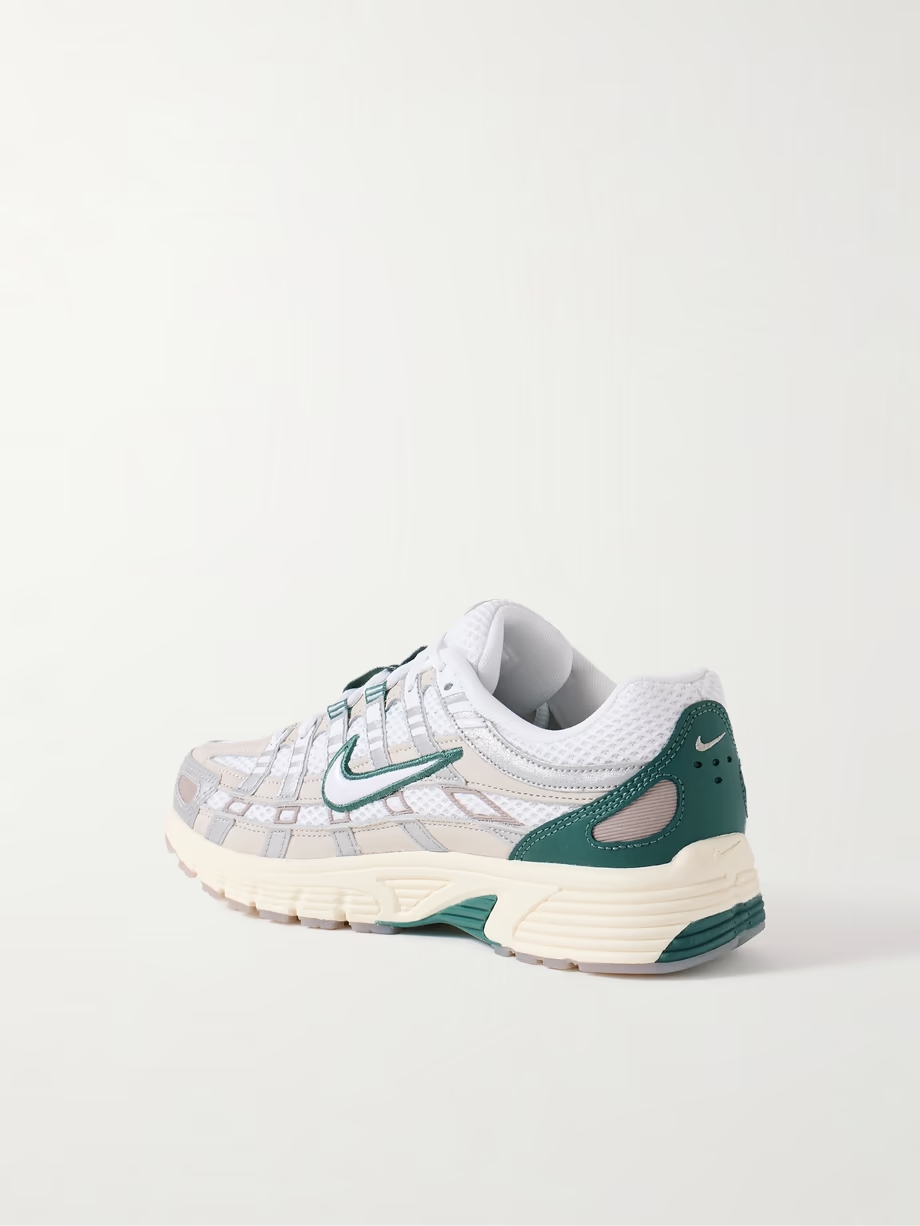 P-6000 PRM leather and mesh sneakers P-6000 PRM leather and mesh sneakers