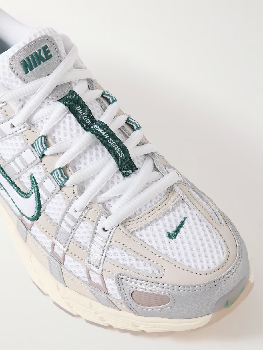 P-6000 PRM leather and mesh sneakers P-6000 PRM leather and mesh sneakers