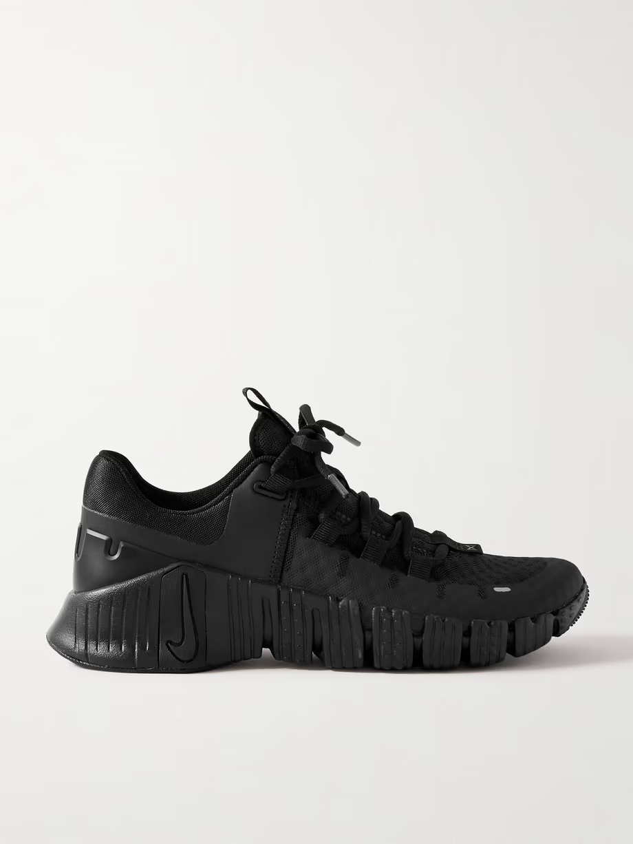 Free Metcon 5 rubber-trimmed mesh sneakers Free Metcon 5 rubber-trimmed mesh sneakers
