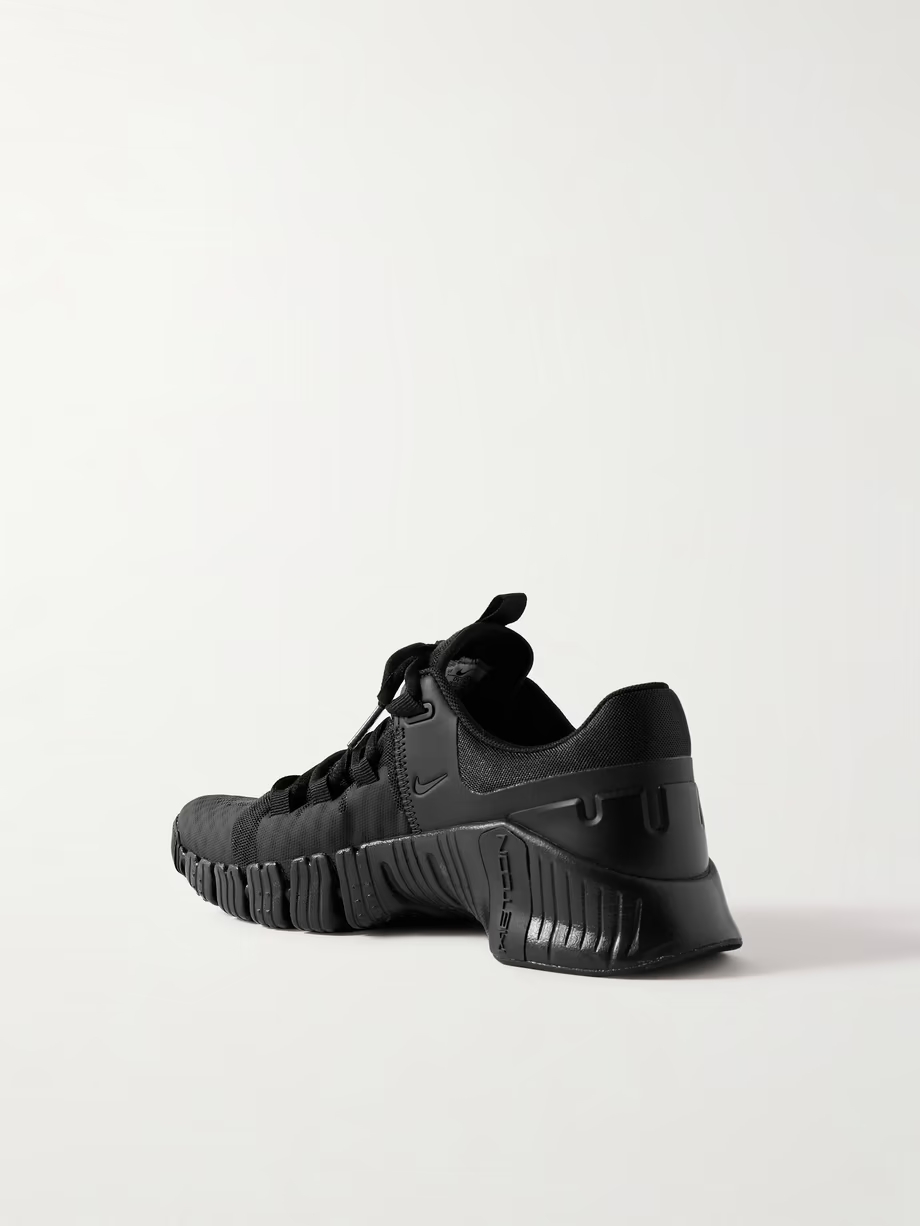 Free Metcon 5 rubber-trimmed mesh sneakers Free Metcon 5 rubber-trimmed mesh sneakers