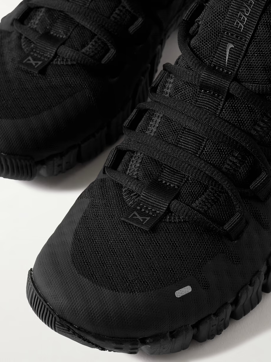 Free Metcon 5 rubber-trimmed mesh sneakers Free Metcon 5 rubber-trimmed mesh sneakers