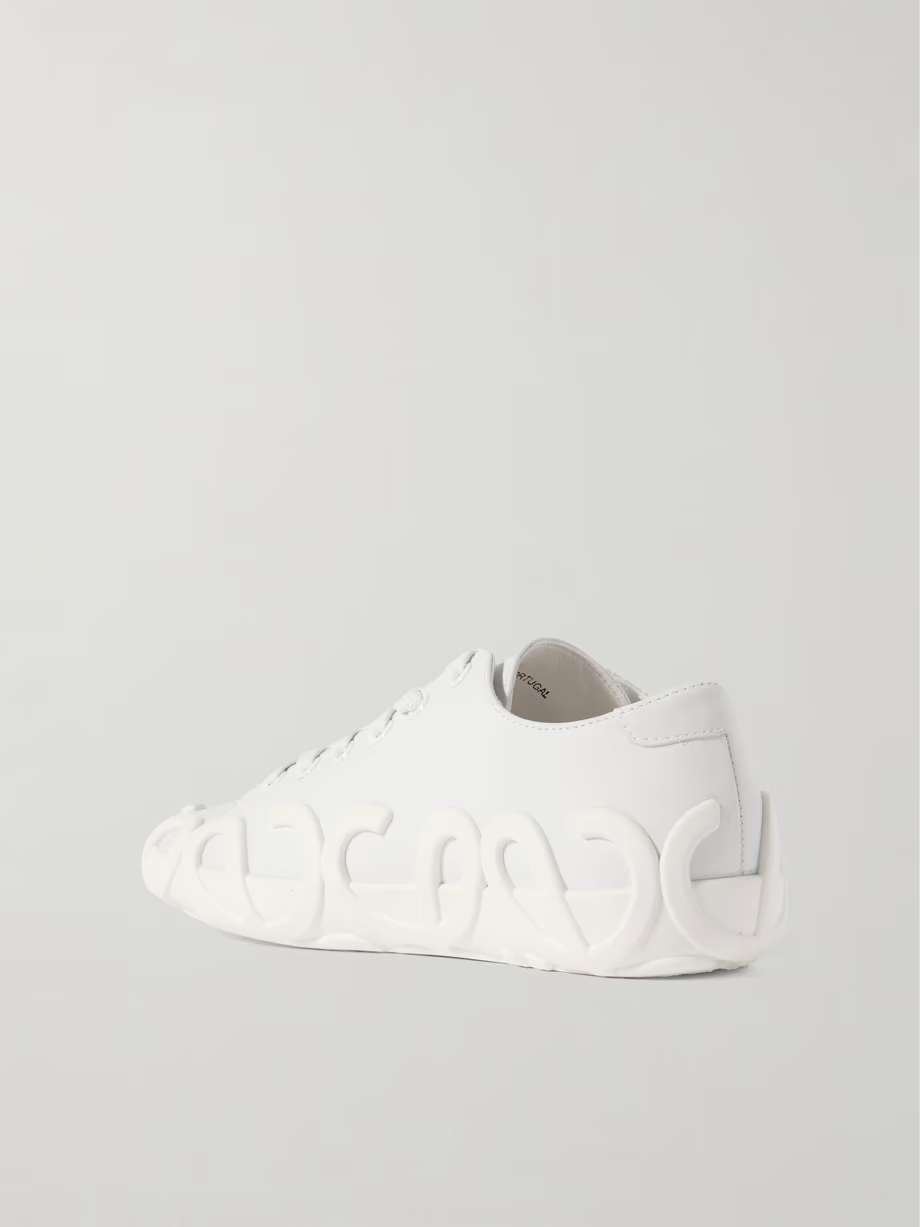 Rise rubber-trimmed nubuck sneakers Rise rubber-trimmed nubuck sneakers