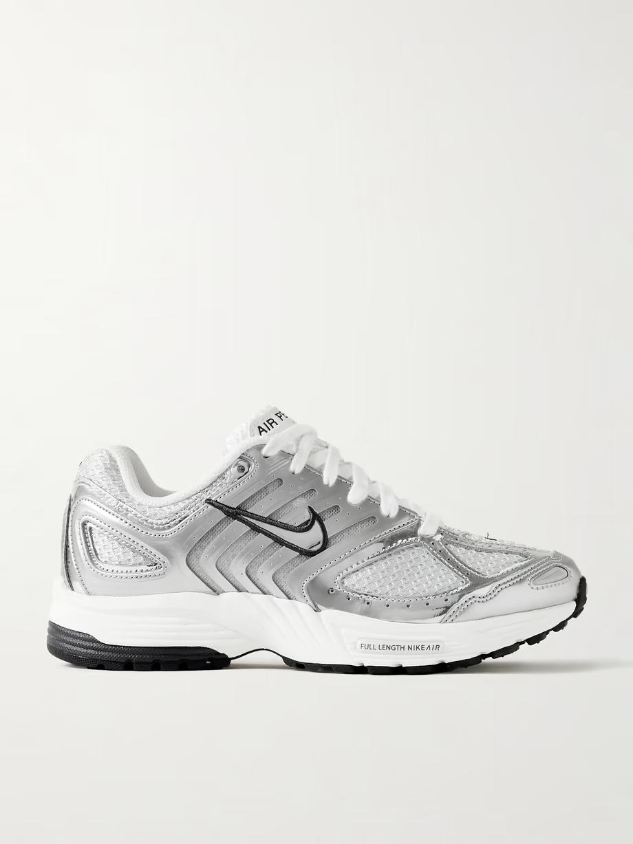 Air Pegasus 2K5 metallic leather and mesh sneakers Air Pegasus 2K5 metallic leather and mesh sneakers