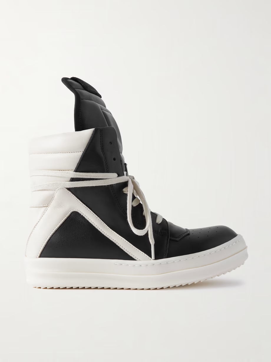Geobasket two-tone leather high-top sneakers Geobasket two-tone leather high-top sneakers