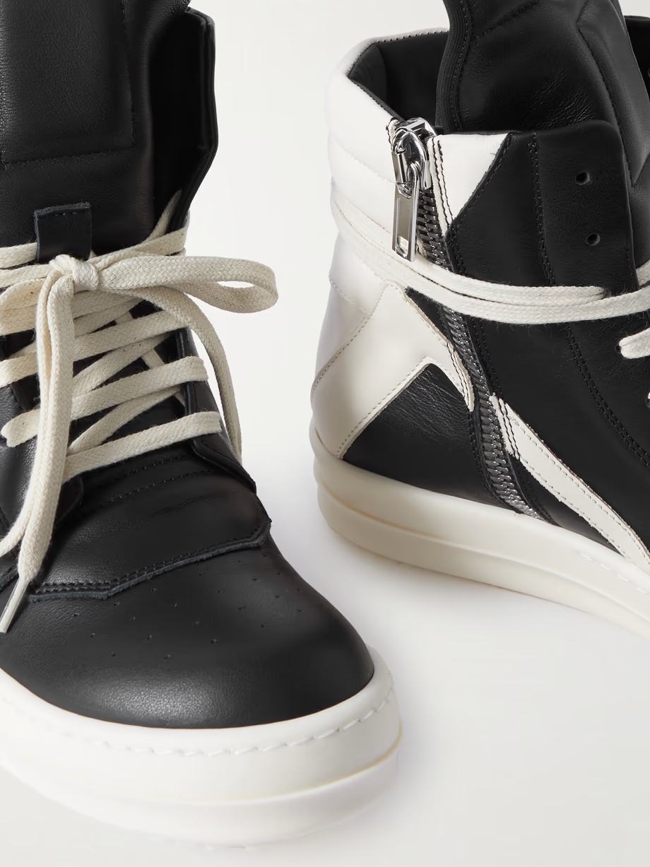 Geobasket two-tone leather high-top sneakers Geobasket two-tone leather high-top sneakers