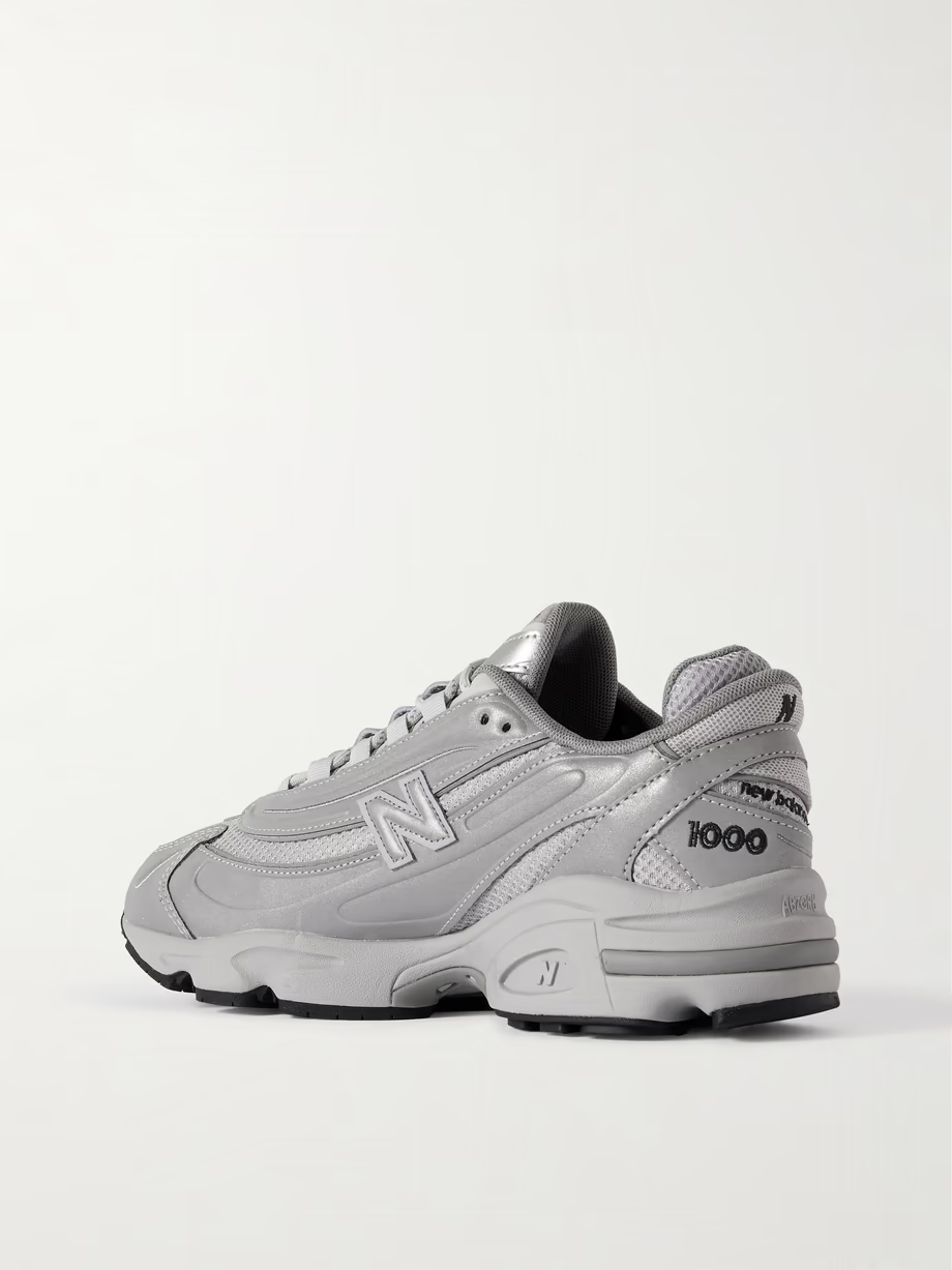 1000 SL leather and mesh sneakers 1000 SL leather and mesh sneakers