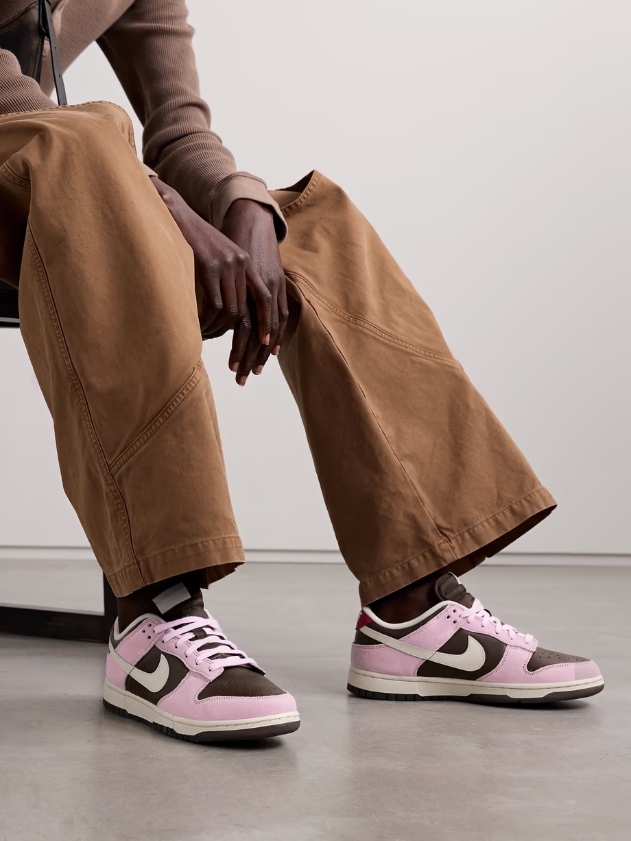 Dunk Low leather and suede sneakers Dunk Low leather and suede sneakers