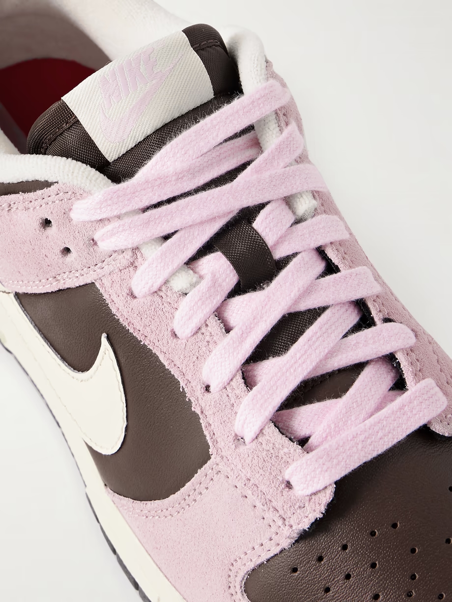 Dunk Low leather and suede sneakers Dunk Low leather and suede sneakers
