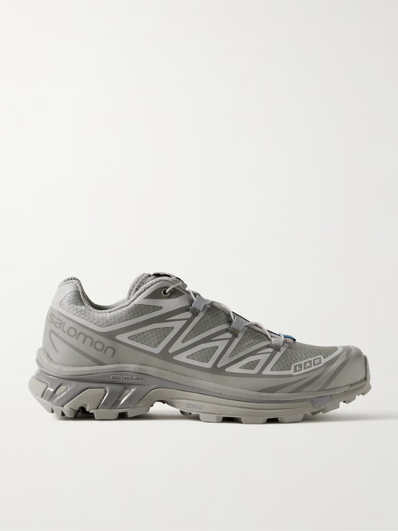 XT-6 rubber-trimmed mesh sneakers XT-6 rubber-trimmed mesh sneakers