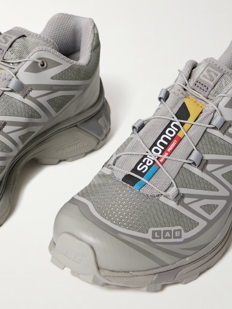 XT-6 rubber-trimmed mesh sneakers XT-6 rubber-trimmed mesh sneakers