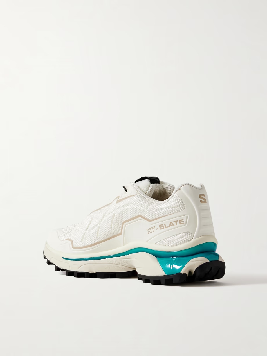 XT-SLATE rubber-trimmed mesh sneakers XT-SLATE rubber-trimmed mesh sneakers