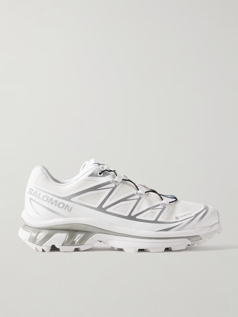 XT-6 GORE-TEX® rubber-trimmed mesh sneakers XT-6 GORE-TEX® rubber-trimmed mesh sneakers