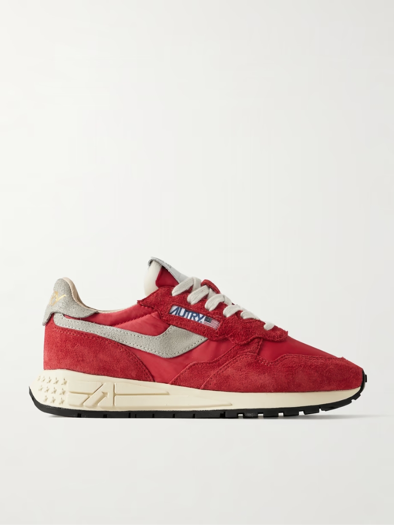 Reelwind Low suede and shell sneakers Reelwind Low suede and shell sneakers