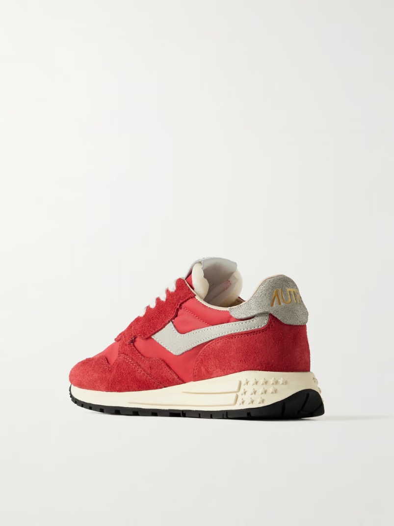 Reelwind Low suede and shell sneakers Reelwind Low suede and shell sneakers