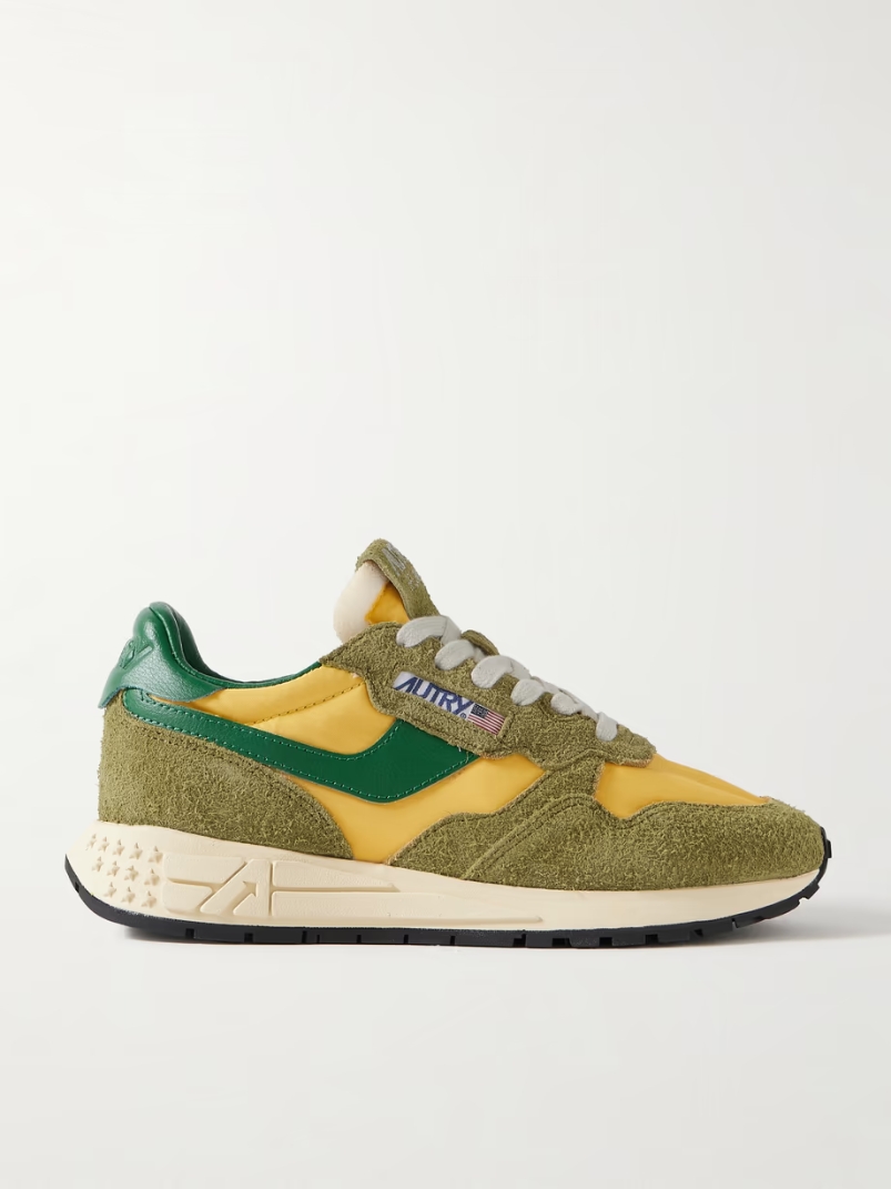 Reelwind Low suede, leather and shell sneakers Reelwind Low suede, leather and shell sneakers
