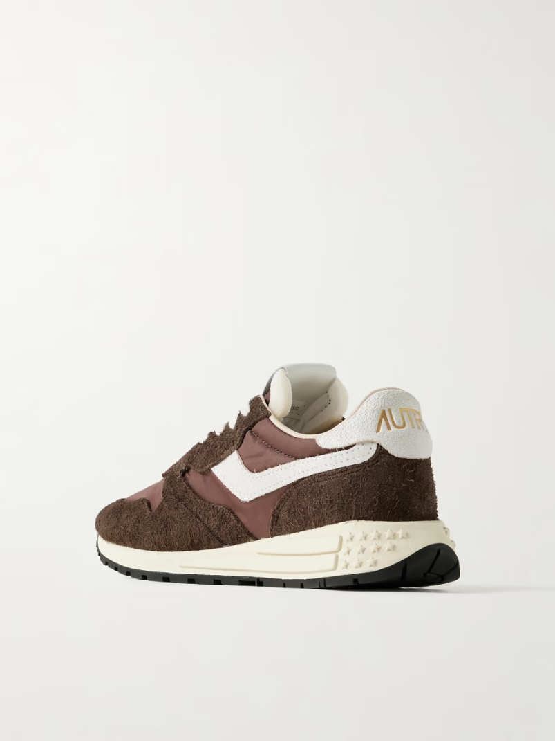 Reelwind Low suede and shell sneakers Reelwind Low suede and shell sneakers