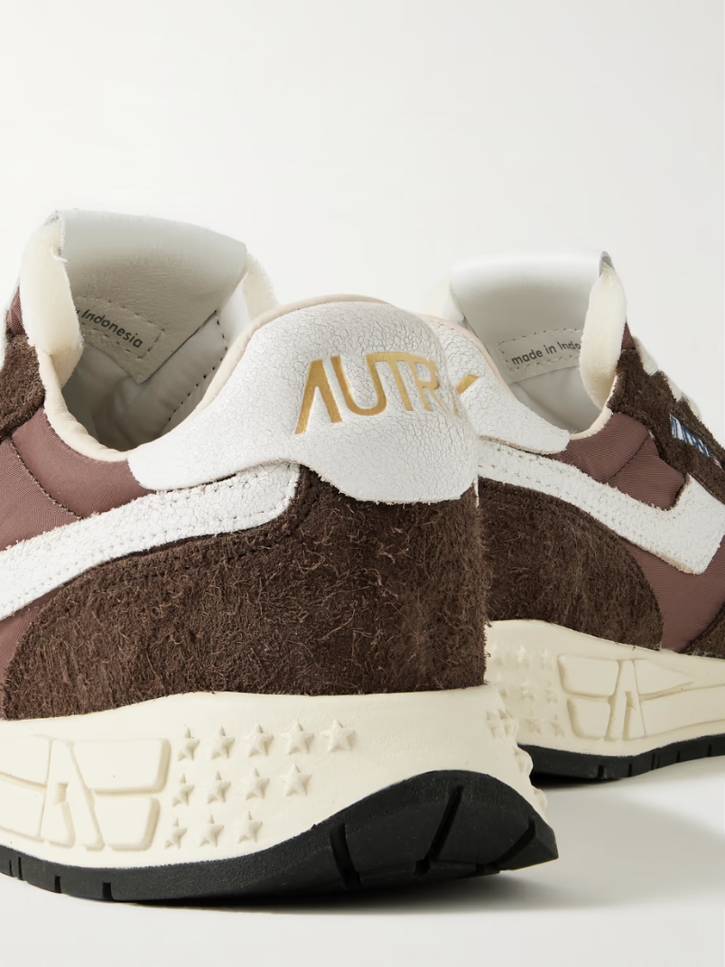 Reelwind Low suede and shell sneakers Reelwind Low suede and shell sneakers