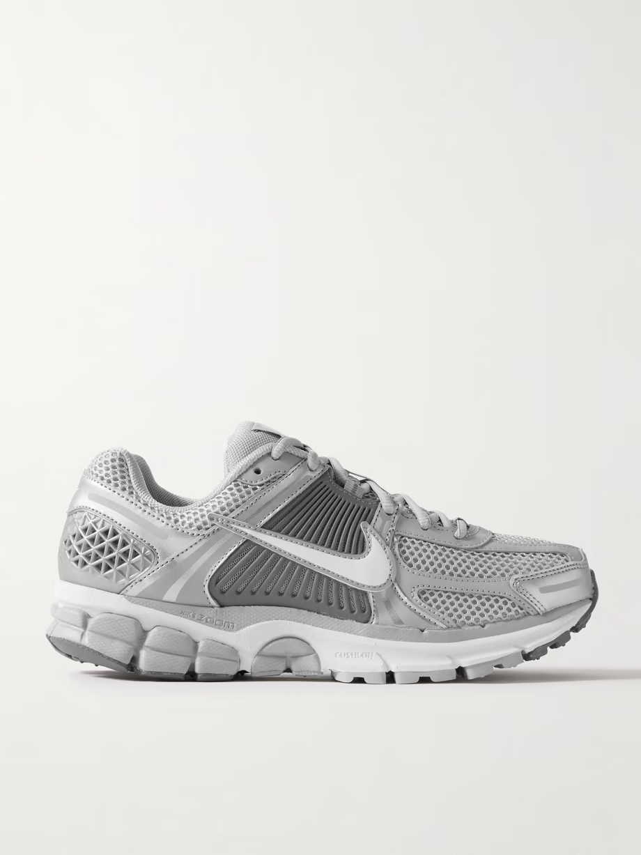 Zoom Vomero 5 metallic leather, rubber and mesh sneakers Zoom Vomero 5 metallic leather, rubber and mesh sneakers