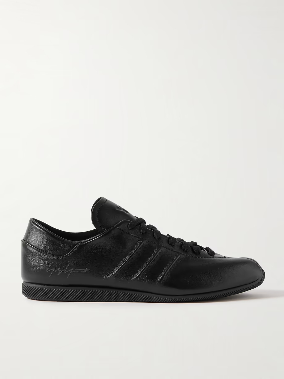 + Y-3 leather sneakers + Y-3 leather sneakers