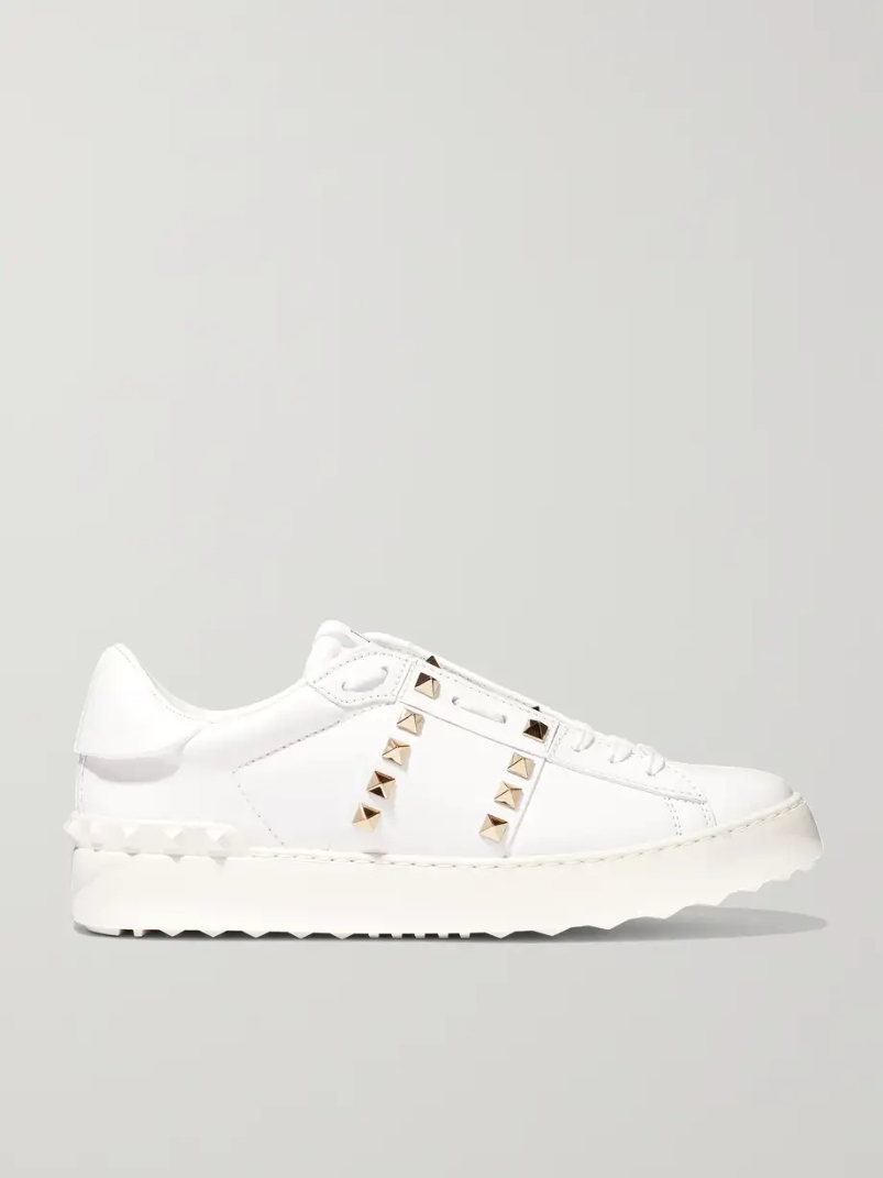 Rockstud Untitled leather sneakers Rockstud Untitled leather sneakers