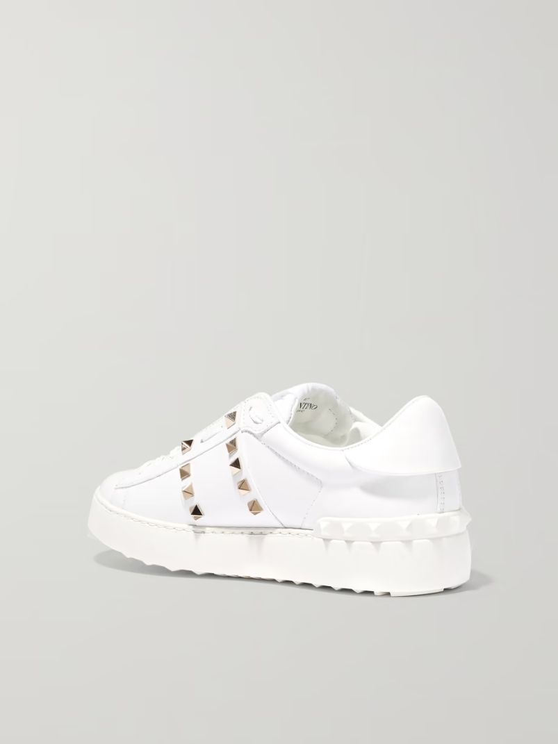 Rockstud Untitled leather sneakers Rockstud Untitled leather sneakers