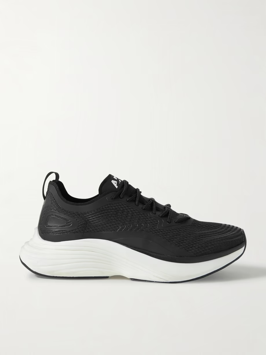 Streamline rubber-trimmed ripstop sneakers Streamline rubber-trimmed ripstop sneakers