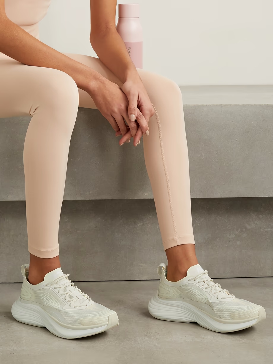 Streamline rubber-trimmed ripstop sneakers Streamline rubber-trimmed ripstop sneakers