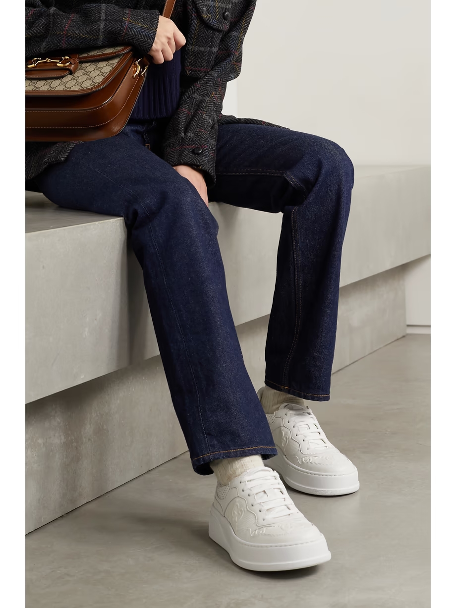 CHUNKY B perforated leather sneakers CHUNKY B perforated leather sneakers