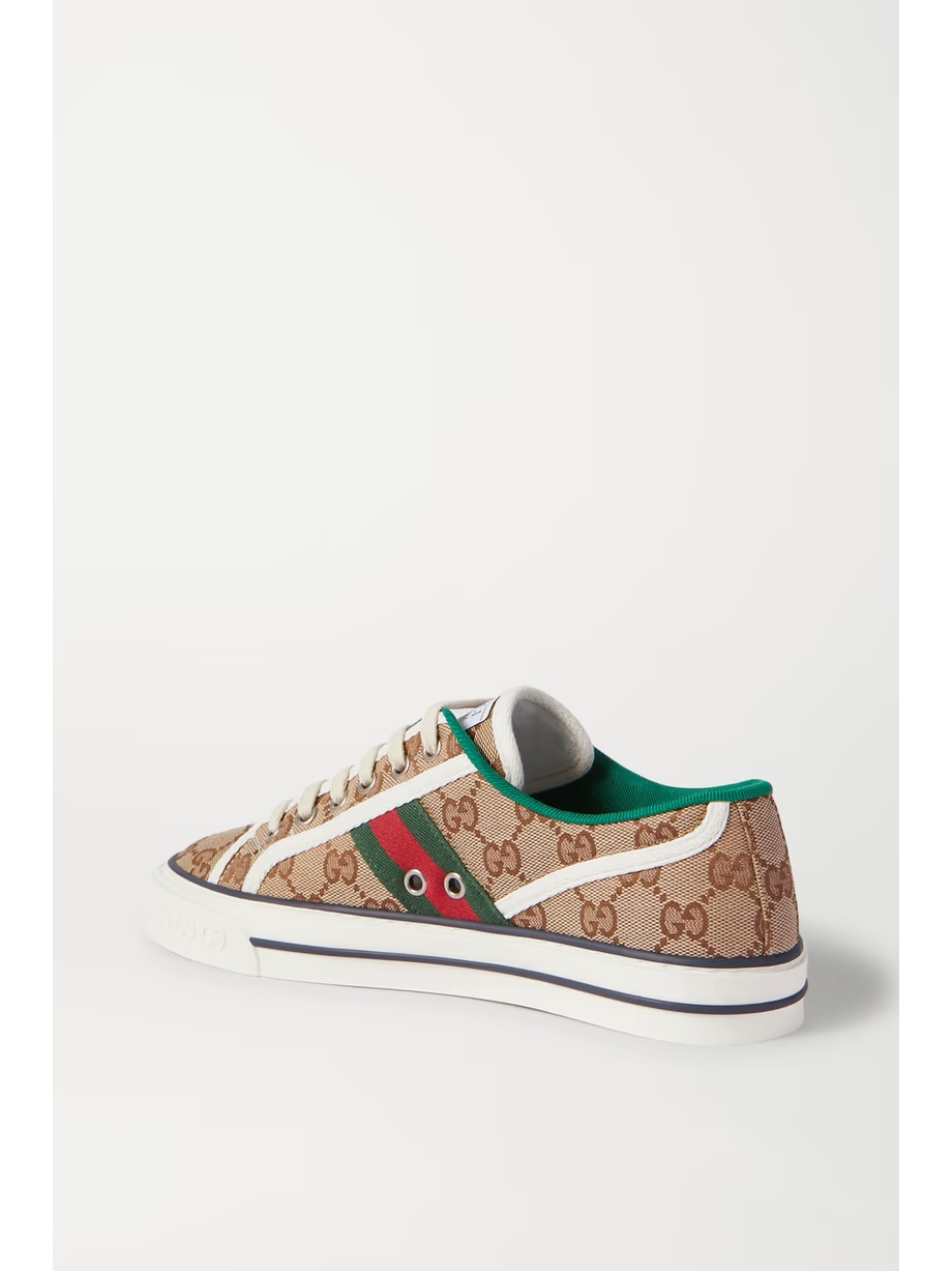 Tennis 1977 logo-embroidered canvas sneakers Tennis 1977 logo-embroidered canvas sneakers