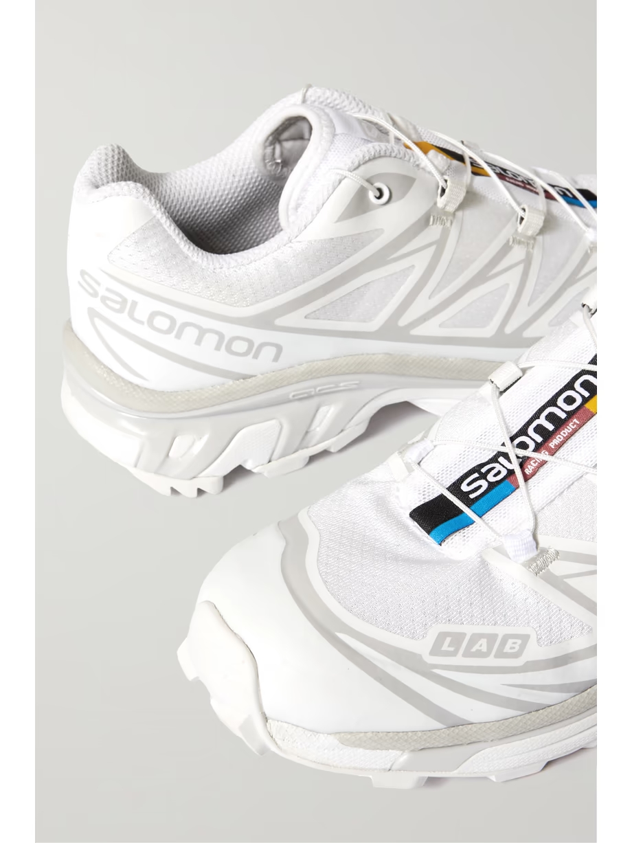 XT-6 rubber-trimmed mesh sneakers XT-6 rubber-trimmed mesh sneakers